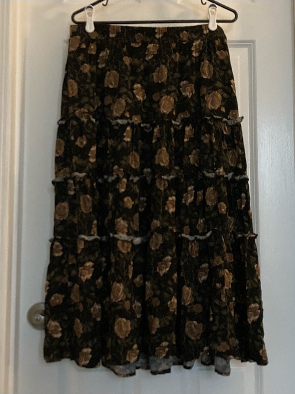Thorn and Fable Rose Maxi Skirt